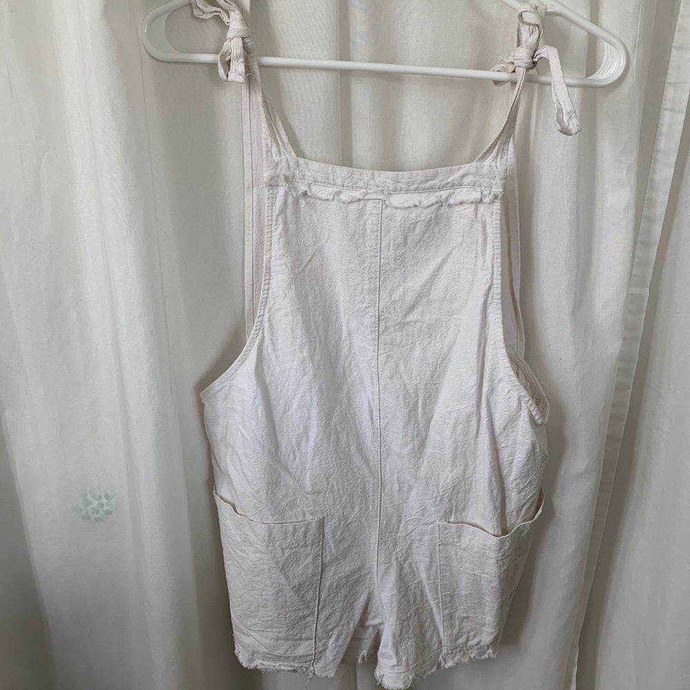 Revolver Linen Romper white size xs